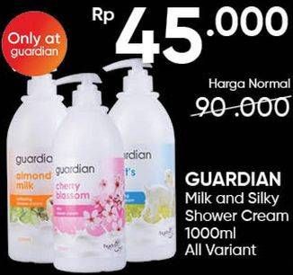 Promo Harga GUARDIAN Milk Bath 1000 ml - Guardian