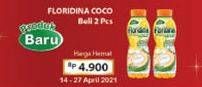 Promo Harga FLORIDINA Juice Pulp Orange Coconut per 2 botol - Indomaret