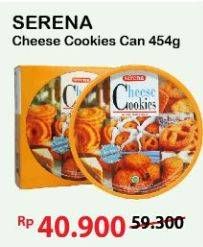 Promo Harga SERENA Cheese Cookies 454 gr - Alfamart