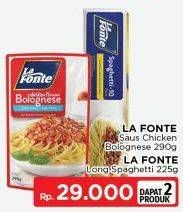 La Fonte Saus Pasta + Spaghetti