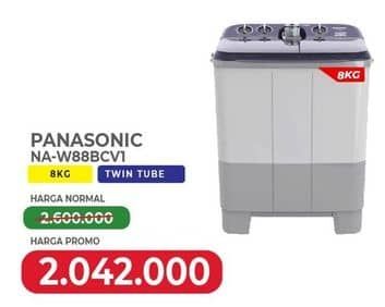 Promo Harga Panasonic NA-W88BCV1 Twin Tub  - Yogya