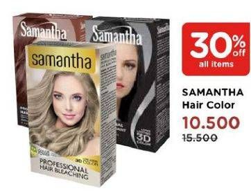 Promo Harga SAMANTHA Hair Color All Variants  - Watsons