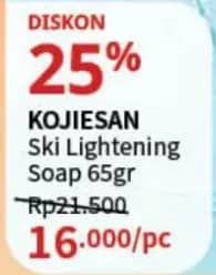 Promo Harga Kojie San Skin Lightening Soap 65 gr - Guardian