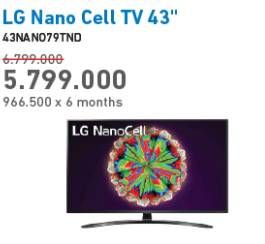 Promo Harga LG 43NANO79TND Nano Cell TV 43  - Electronic City