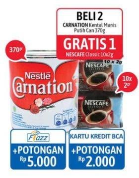 Promo Harga CARNATION Krimer Kental Manis 370 gr - Alfamidi