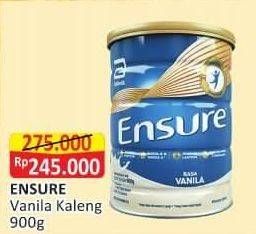 Promo Harga ENSURE Nutrition Powder FOS Vanila 900 gr - Alfamart