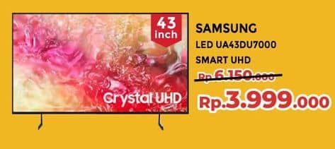 Promo Harga Samsung UA43DU7000KXXD  - Yogya