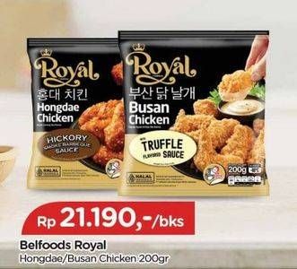 Promo Harga Belfoods Royal Ayam Goreng Ala Korea Hongdae Chicken, Busan Chicken 200 gr - TIP TOP