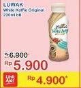 Promo Harga Luwak White Koffie Ready To Drink Original 220 ml - Indomaret