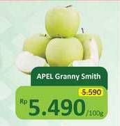 Promo Harga Apel Granny Smith per 100 gr - Alfamidi