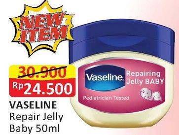 Promo Harga VASELINE Repairing Jelly 50 ml - Alfamart