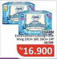 Promo Harga CHARM Extra Comfort Cooling Fresh  - Alfamidi