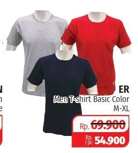 Promo Harga ER Men T-Shirt M, L, XL  - Lotte Grosir