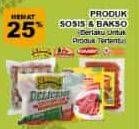 Promo Harga Produk Sosis & Bakso  - Giant