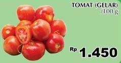 Promo Harga Tomat Gelar per 100 gr - Giant