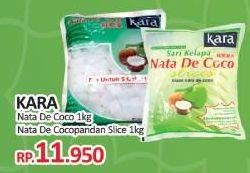 Promo Harga Kara Nata De Coco Cocopandan Slice, Original 1000 gr - Yogya