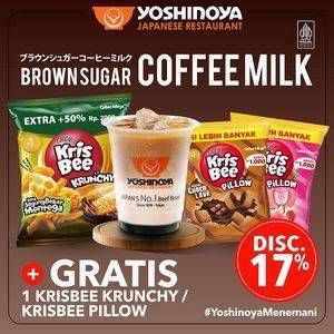 Promo Harga Yoshinoya Brown Sugar Coffee Milk  - Yoshinoya