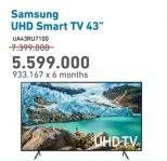 Promo Harga SAMSUNG UA43RU7100 UHD TV 43"  - Electronic City