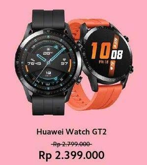 Promo Harga HUAWEI Watch GT 2 (46mm) Smart Watch  - Erafone