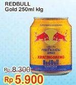 Promo Harga KRATINGDAENG Energy Drink Gold 250 ml - Indomaret