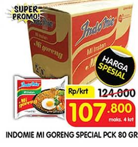 Promo Harga Indomie Mi Goreng Spesial per 40 pcs 85 gr - Superindo