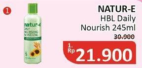 Promo Harga NATUR-E Hand Body Lotion Daily Nourishing 245 ml - Alfamidi
