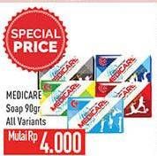 Promo Harga Medicare Bar Soap All Variants 90 gr - Hypermart