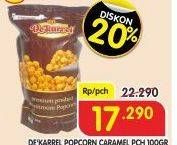 Promo Harga DE KARREL Popcorn Caramel 100 gr - Superindo
