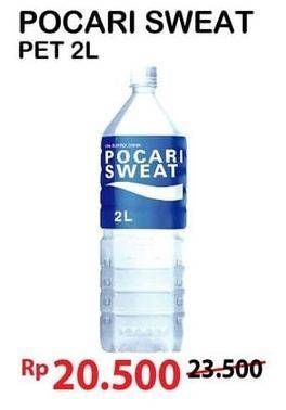 Promo Harga POCARI SWEAT Minuman Isotonik Original 2000 ml - Alfamart