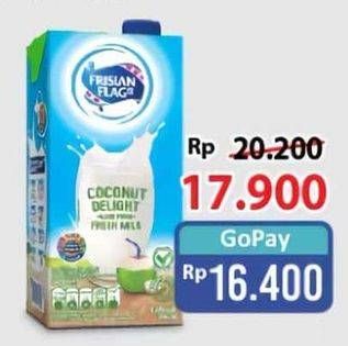 Promo Harga Frisian Flag Susu UHT Purefarm Coconut Delight 946 ml - Alfamart