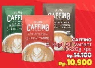 Promo Harga Caffino Kopi Latte 3in1 All Variants per 10 sachet 20 gr - LotteMart
