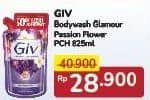 Promo Harga GIV Body Wash Passion Flowers Sweet Berry 825 ml - Alfamart