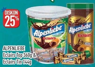 Promo Harga Alpenliebe Eclairs Top/Tin  - Hypermart