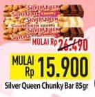 Promo Harga Silver Queen Chunky Bar 85 gr - Hypermart