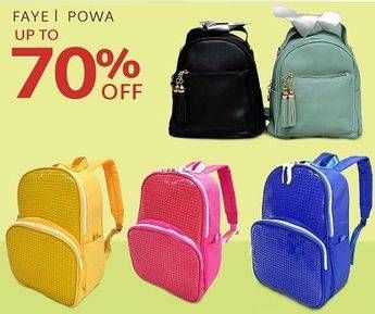 Promo Harga Faye/ Powa Backpack  - Carrefour