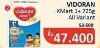 Promo Harga VIDORAN Xmart 1+ All Variants 725 gr - Alfamidi