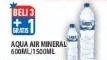 Promo Harga Air Mineral 600ml/1500ml  - Hypermart