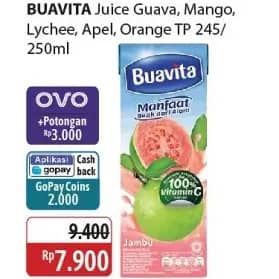Promo Harga Buavita Fresh Juice 245 ml - Alfamidi