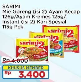 Promo Harga Sarimi Mi Isi 2  - Indomaret