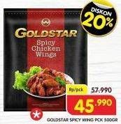 Promo Harga GOLDSTAR Spicy Wing 500 gr - Superindo