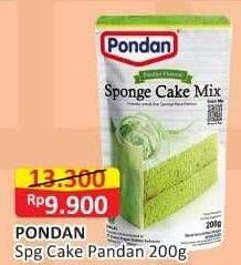 Promo Harga Pondan Sponge Cake Mix Pandan 200 gr - Alfamart