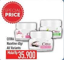 Promo Harga CITRA Facial Moisturizer All Variants 40 gr - Hypermart