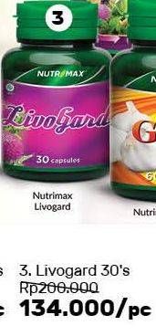 Promo Harga NUTRIMAX Livogard 30 pcs - Guardian