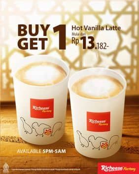 Promo Harga Buy 1 Get 1  - Richeese Factory