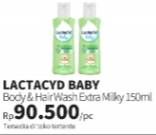Promo Harga Lactacyd Baby Body & Hair Wash Ekstra Milky 150 ml - Guardian