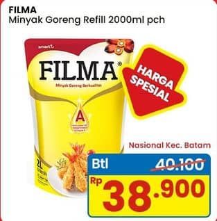 Promo Harga Filma Minyak Goreng 2000 ml - Indomaret