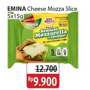 Promo Harga Emina Cheese Slice Mozza 75 gr - Alfamidi