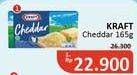 Promo Harga Kraft Cheese Cheddar 165 gr - Alfamidi
