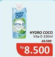 Promo Harga HYDRO COCO Vita-D 330 ml - Alfamidi
