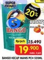 Promo Harga Bango Kecap Manis 520 ml - Superindo